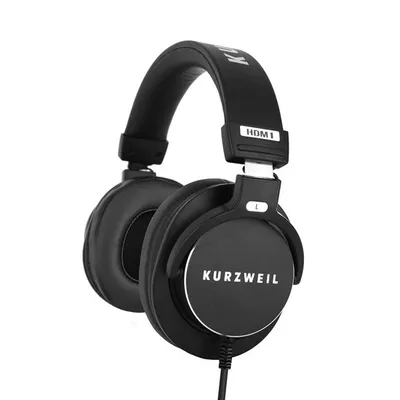 Kufje KURZWEIL HDM1, me kabllo, të zeza - 1