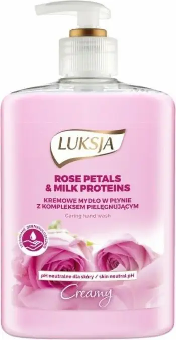Sapun i lëngshëm për duar Luksja Rose Petals, 500ml