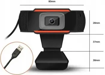 Kamera web DUXO WEBCAM-X13, 1080p, 2MP, e zezë