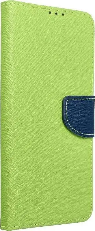 Këllëf libri Fancy për Samsung Galaxy A33 5G, me magnet, me vend për karta, lime dhe blu marinë
