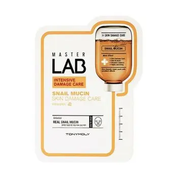 Maskë hidratuese për fytyrë Tonymoly Master Lab Snail Mucin, 18g