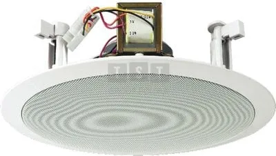 Altoparlant tavanor Monacor EDL-28, 100V, 10W RMS, i bardhë - 1