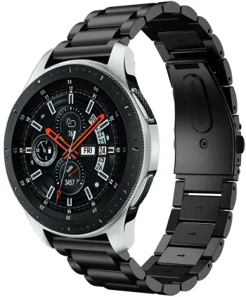 Rrip ore ESES për Samsung Watch 42mm / Samsung Gear Sport / Garmin Vivoactive 3, i zi