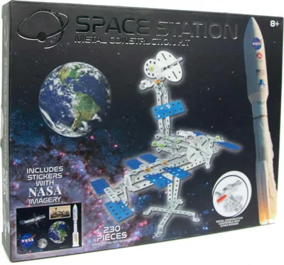 Set konstruktor metalik RMS NASA Metal Construction Kit, 230 elemente - 1