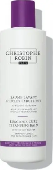 Balsam pastrues për flokë kaçurrela Christophe Robin Luscious Curl Cleansing Balm, 250ml