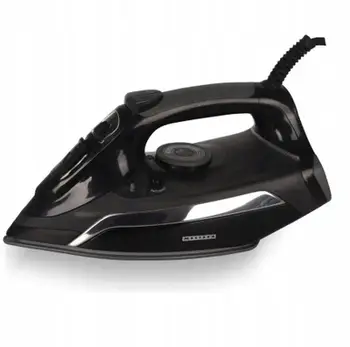 Hekur me avull Melissa Steam Iron 16390057, 2500W, shtresë qeramike, i zi
