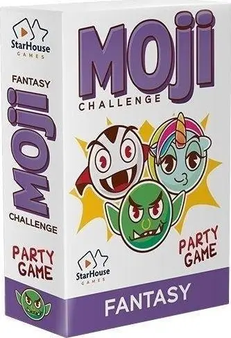 Lojë shoqërore StarHouse Games MOJI Challenge Fantasy, 165 sfida, 55 letra