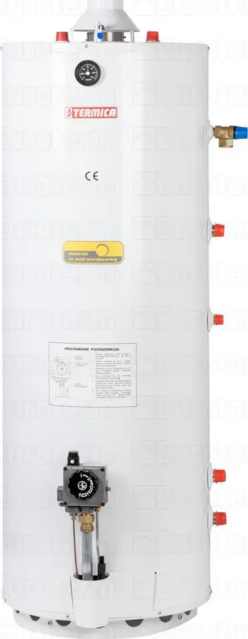 Bojler me gaz Termica P150SP, 8 kW, 120 L, i bardhë