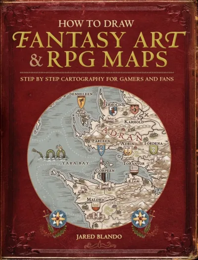 How To Draw Fantasy Art & Rpg Maps - Jared Blando - 1