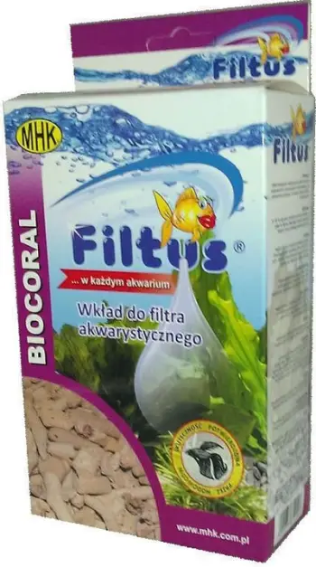 Mbushje filtri akuariumi MHK Biocoral, 500ml, rrit pH dhe fortësinë e ujit
