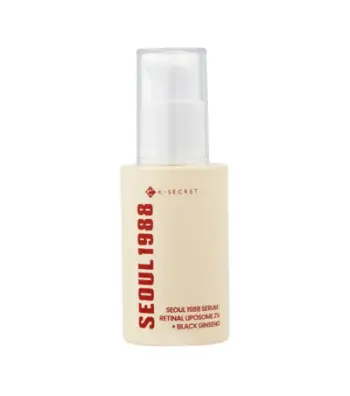 Serum K-SECRET SEOUL 1988: Retinal Liposome 2% + Black Ginseng, 30 ml