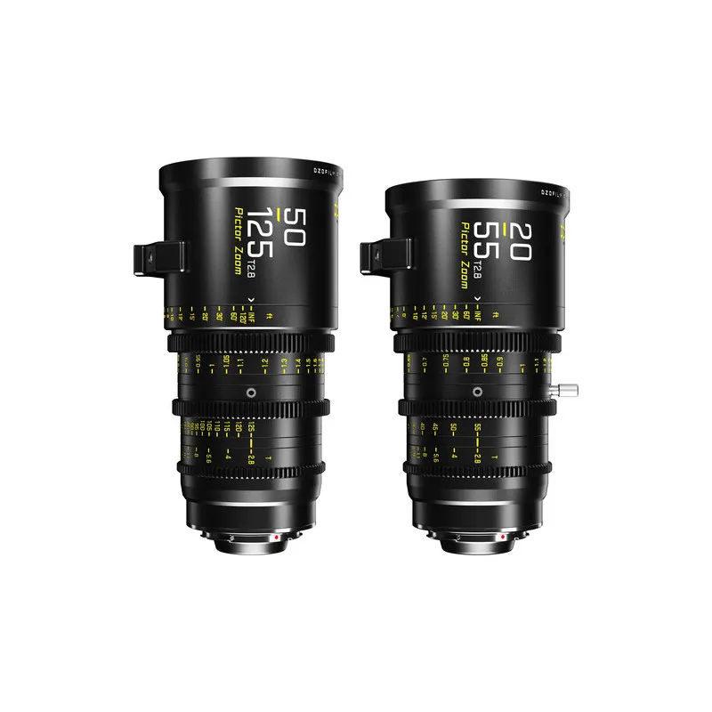 DZOFilm Pictor Bundle 50-125/20-55 T2.8 (Black) - 1