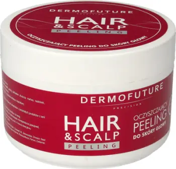 Peeling për skalp dhe flokë Dermofuture Hair&Scalp Peeling cleansing scalp scrub për femra, 300ml