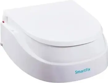 Ngritës ulëse tualeti DIETZ SmartFix, pa mbështetëse, i bardhë