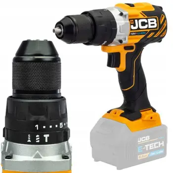 Çekiç kaçavidë pa kabllo JCB 18V, 65Nm, 2 shpejtësi, e verdhë