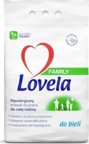Pluhur larës për rroba të bardha Lovela FAMILY 2.1 kg