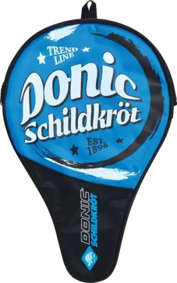 Çantë për raketa ping pongu Donic Schildkrot Trendline (818507), e zezë / kaltër
