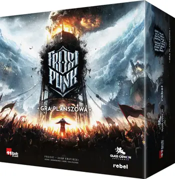 Loja tavoline Frostpunk The Board Game Glass Cannon Unplugged, kooperative, 1 4 lojtarë