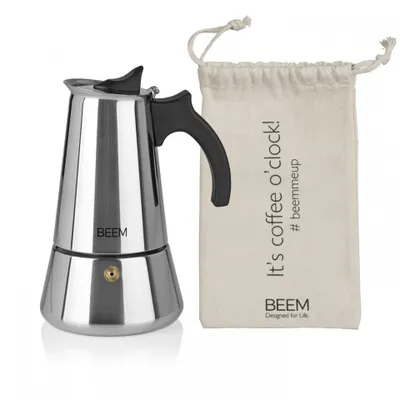Xhezve ekspres BEEM, 300 ml, çelik inoks, e zezë - 1