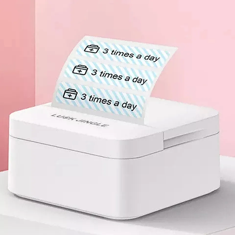 Printer termal për foto & etiketa, i bardhë - 2