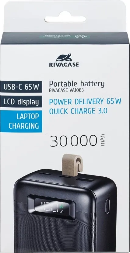 Power bank Rivacase VA1083, 30000mAh, 65W, i zi - 7