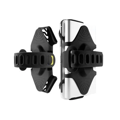 Mbajtëse celulari për biçikletë Bone Collection 2in1, e zezë - 4