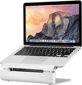 Mbajtëse për laptop Rain Design iLevel2, 16", argjend - 1