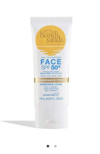 Krem për fytyrë Bondi Sands SPF 50+ Daily Moisturizing Face, 75ml