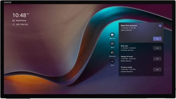 Ekran interaktiv AVOCOR H Serie AVH-8620, 86 inç, 4K Ultra HD, Touchscreen, Wi-Fi, i zi - 1