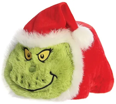Lodër pelushi Spudsters Santa Grinch, 10", jeshile - 5