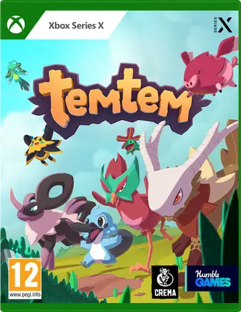 Lojë Temtem për Xbox Series X, edicion fizik, multijugador, shumëngjyrëshe