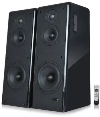 Altoparlantë Microlab SOLO 19, 2.0, Bluetooth, dru, të zinj