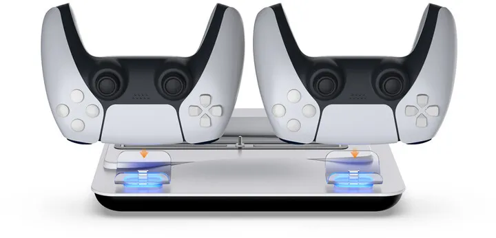 Pad ftohës DOBE PS5, stacion karikimi wireless për kontroller - 2