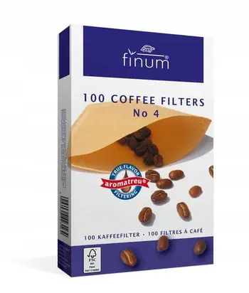 Filtra kafeje Coffee Filters No. 4 101, 100 copë, letër e pazbardhur