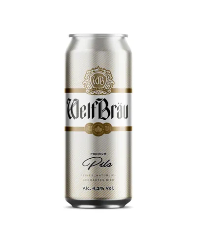 Birrë Welfbrau Bjonde kanace, 0.5L - 1