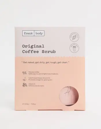 Skrab për trup Frank Body Original Coffee, 200g