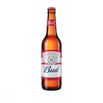 Birrë Bud Bjonde Shishe, 0.33 L - 1