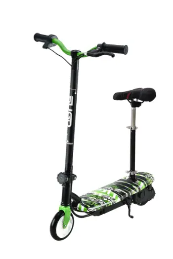Trotinet elektrik për fëmijë ProScooter, 120W, i gjelbër