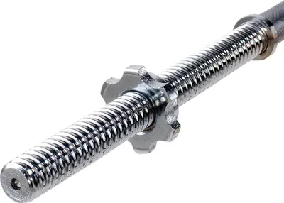 Shirit curl për pesha, 120cm, 28mm, çelik i argjendtë - 2