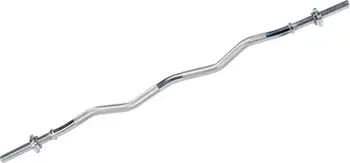 Shirit curl për pesha, 120cm, 28mm, çelik i argjendtë
