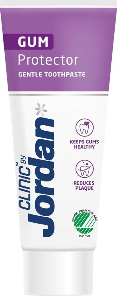 Pastë dhëmbësh Jordan Clinic Gum Protector, 75ml, për mishrat e dhëmbëve - 1