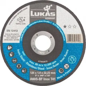 Disk prerës Rottluff FLAT DISC T1A 115x1.0x22, për inoks, PREMIUMFLEX