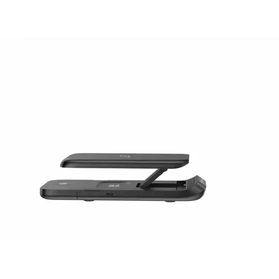Mbushës Wireless Tellur 3-In-1 Foldable, 15W, Zezë - 3