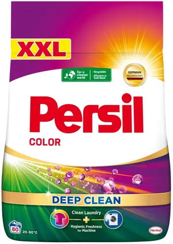 Detergjent pluhur për rroba me ngjyra Persil Color, 60 larje