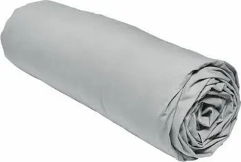 Çarçaf poshtë me goma TODAY Percale, 160 x 200 cm, pambuk, gri e çelët