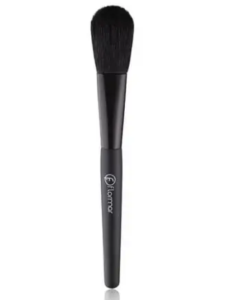 Brushë për faqe Flormar, e zezë