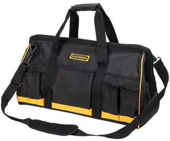 Çantë veglash Grunder TOOL BAG, 53x20x28 cm, e zezë