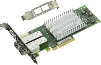 Adapter për Rrjet QLogic QLE2692 Host Bus / PCIe 3.0 x8 Low‑Profile / Dual‑Port 16Gb Fibre Channel