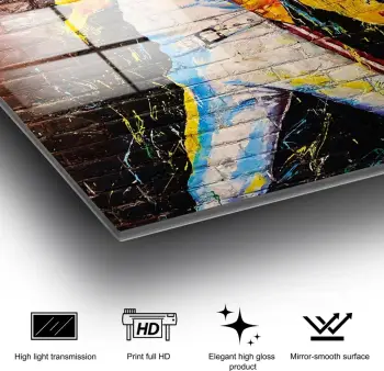 Pikturë dekorative prej xhami të temperuar, Wallity UV-616, 50x70cm
