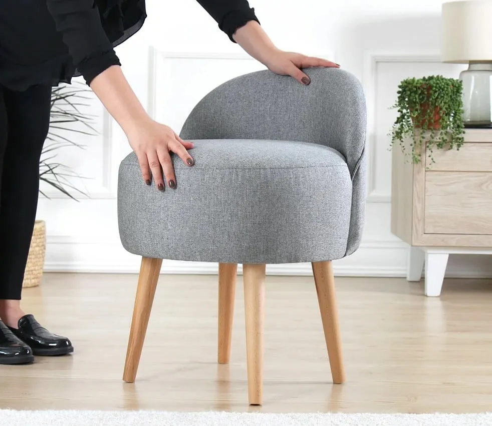 Puf Atelier del Sofa, Corvile, ngjyrë gri - 5